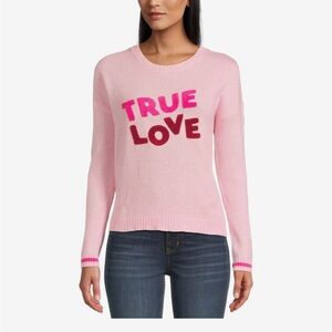 Lilly Pulitzer Heather Conch Shell Pink True Love Valentine’s Day Pippy Sweater